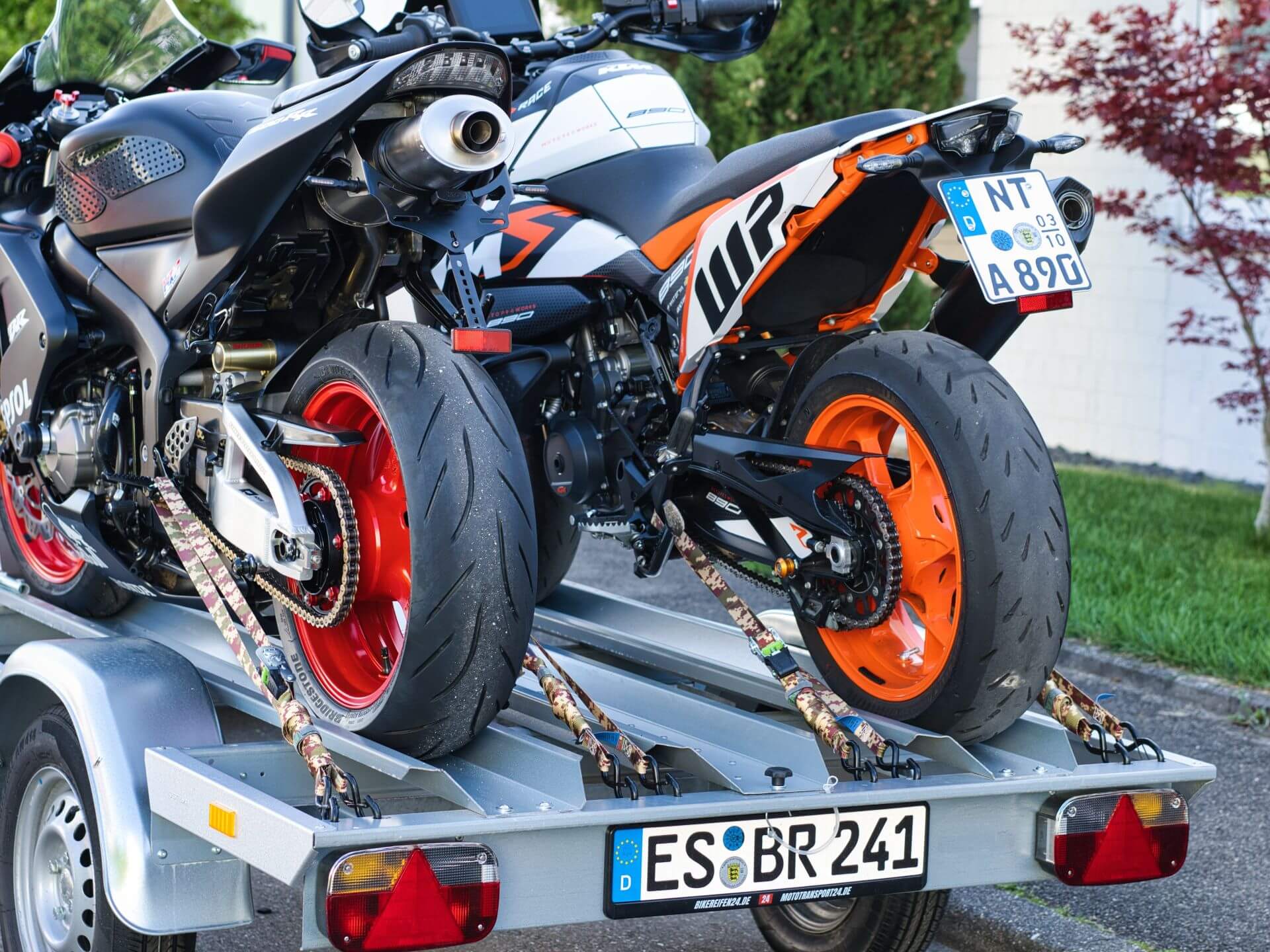 MotoTransport24 - Stema Anhänger 2 Motorräder